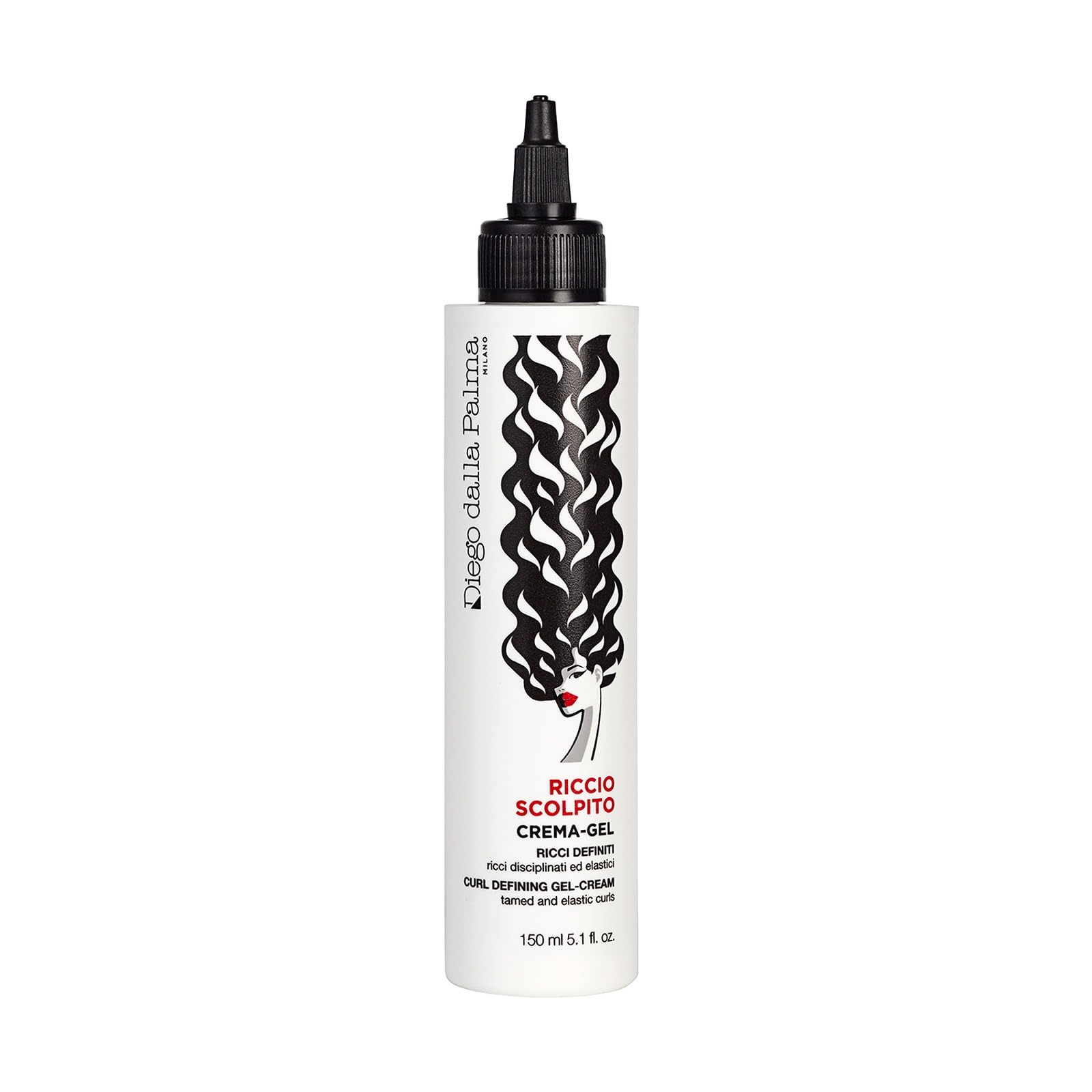 Diego dalla Palma | RICCIOSCOLPITO Crema-Gel Idratante per Capelli Ricci, Rinnova la Forma e Definizione, 150ml
