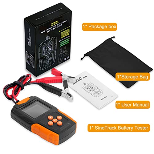 Car Battery Tester 12V 24V Automotive Battery Tester Cca Digital Auto Battery Analyzer Accurate Battery Diagnostic Tool For Car Truck Motorcycle Atv Suv Boat Yacht (8-30V) #TOP6