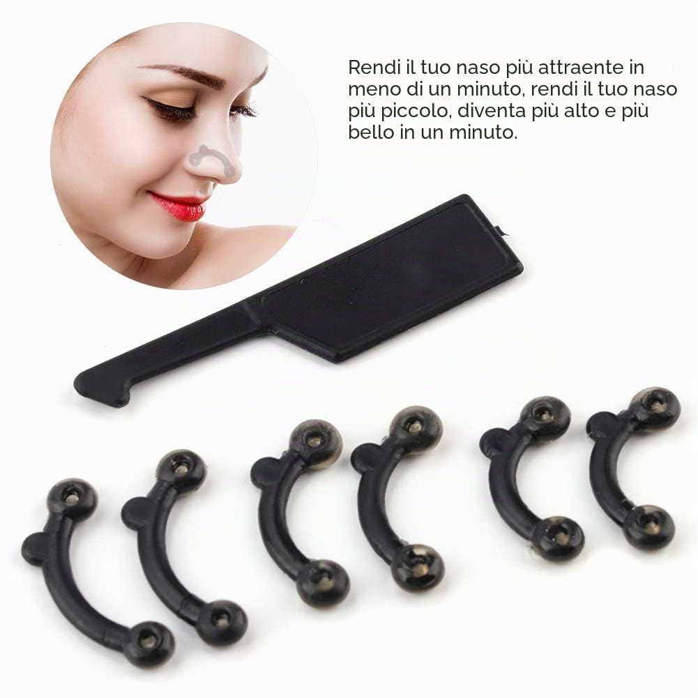 ZJchaoNoso Sollevamento e Formazione del NasoClip Miglioratore di Bellezza Invisibile per Naso Slimming