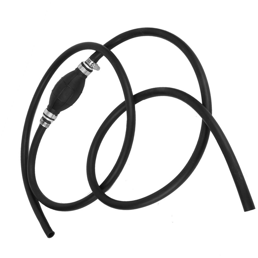 Ensemble de Conduite de Carburant Universelle pour Hors-bord, Poire D'amorçage Manuelle avec Colliers de Serrage pour Bateaux, Camping-cars, Tracteurs, Caravanes