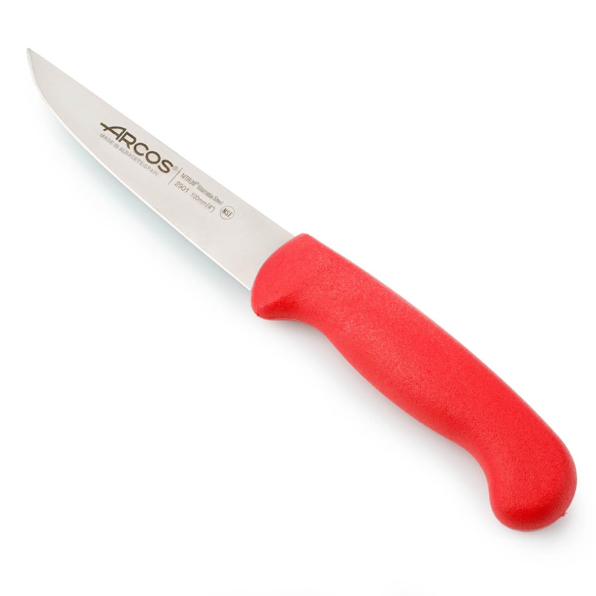 Arcos Cuchillo Chef con Hoja Acero Inoxidable Nitrum 200 mm. Cuchillo Cocina Profesional multipropósito. Mango ergonómico Polipropileno. Serie 2900. Color Negro. — view 6