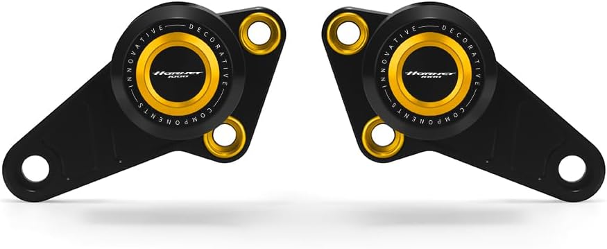 Motorcycle Frame Sliders Crash Protector Compatible with Honda 2025 CB1000 Hor.net SP | Engine Fairing Guard Shield Falling Protection CB 1000SP Accessories (Gold)