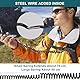 3 Stk Paracord Tactical Lanyard, Spirale Schlüsselring, Paracord SchlüSselanhänger, elastischer Schlüssel-Anhänger, Schlüsselband mit Karabiner für Wandern, Bergsteigen（Kleine und große Spiralfedern）