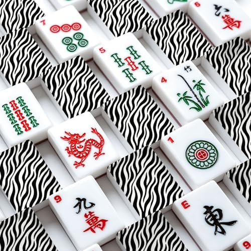 Set de Fichas American Mahjong 166 Piezas con Bolsa y Accesorios miniatura 4