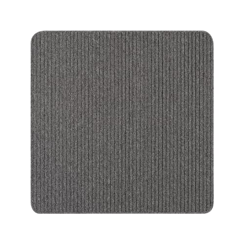 Tapete Beverly Rug 3x3 Gris No Deslizante miniatura 3