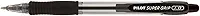 Caneta Esferográfica Retrátil, Pilot, Bpgp-Super Grip-10r, 1.0 mm, Preta