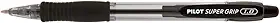 Caneta Esferográfica Retrátil, Pilot, Bpgp-Super Grip-10r, 1.0 mm, Preta