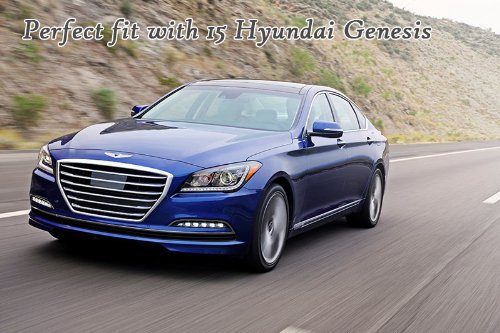 Mobis Compatible For 86330B1000 Rear Trunk Lid Tail Gate Wing Emblem Hyundai Genesis Sedan 2015 #TOP4