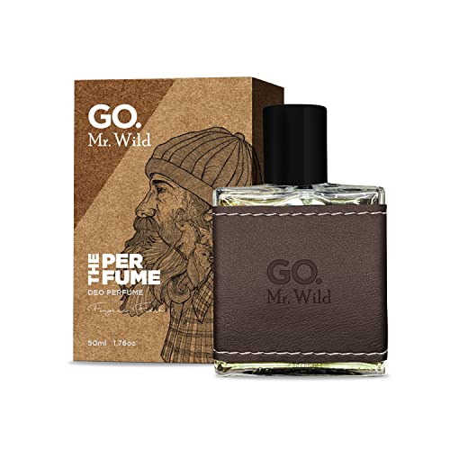 GO. Man Perfume Go Mr Wild Edp Amadeirado Aromático Fresh 50Ml