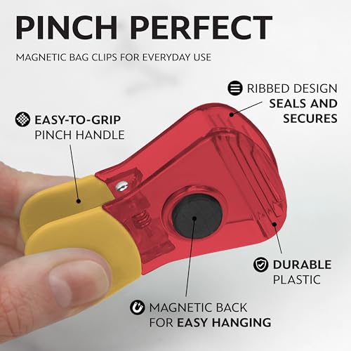 Image of Disney Winnie the Pooh Magnetic Chip Clips, Set of 6