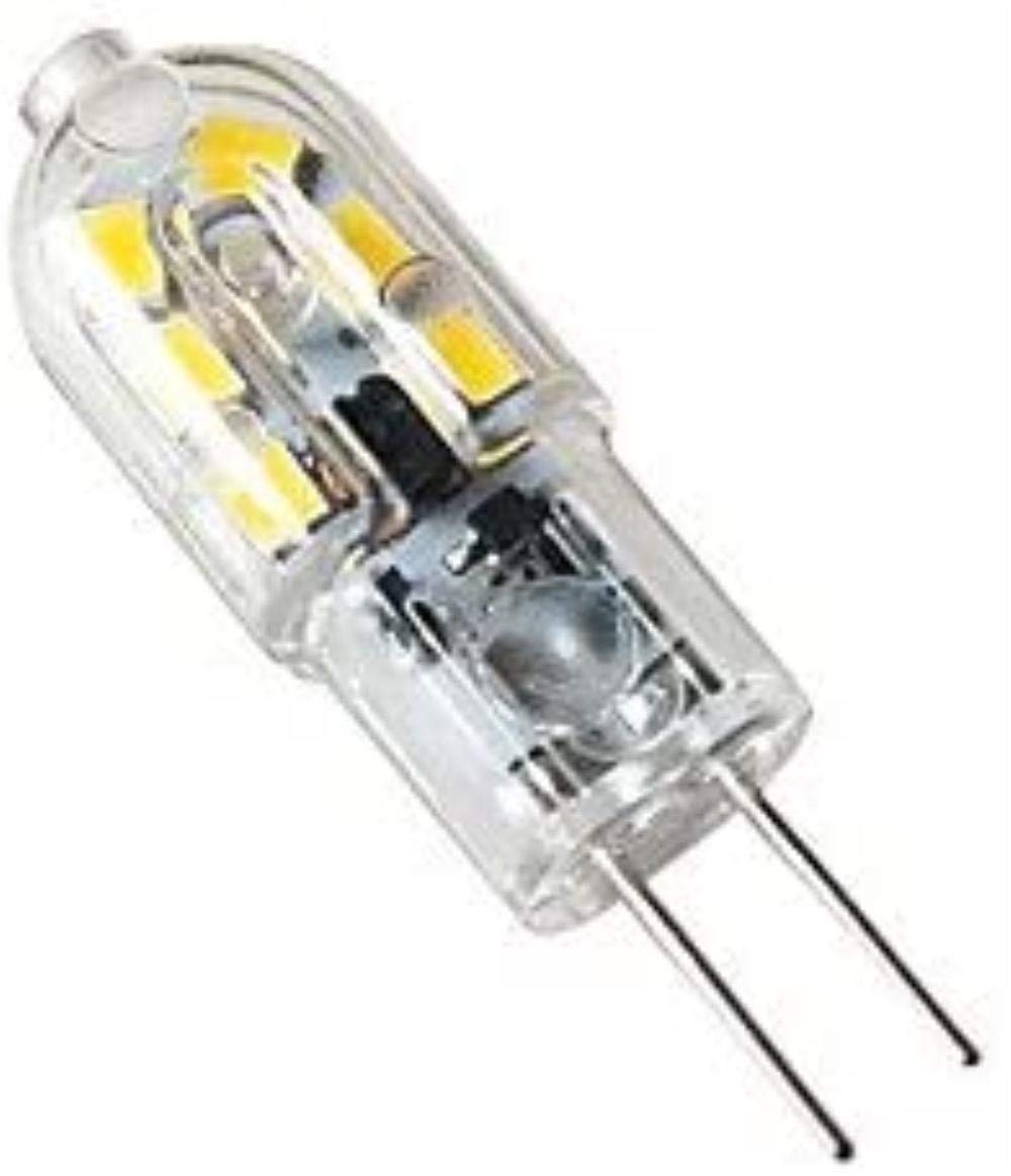 LED Lampen-Korn 12V G4 Pin 3W Kleine Glühlampe Highlight Kristalllampe Energiesparende Lichtquelle (5-Pack) (Color : White)