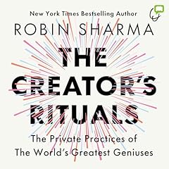 The Creator's Rituals Audiolibro Por Robin Sharma arte de portada