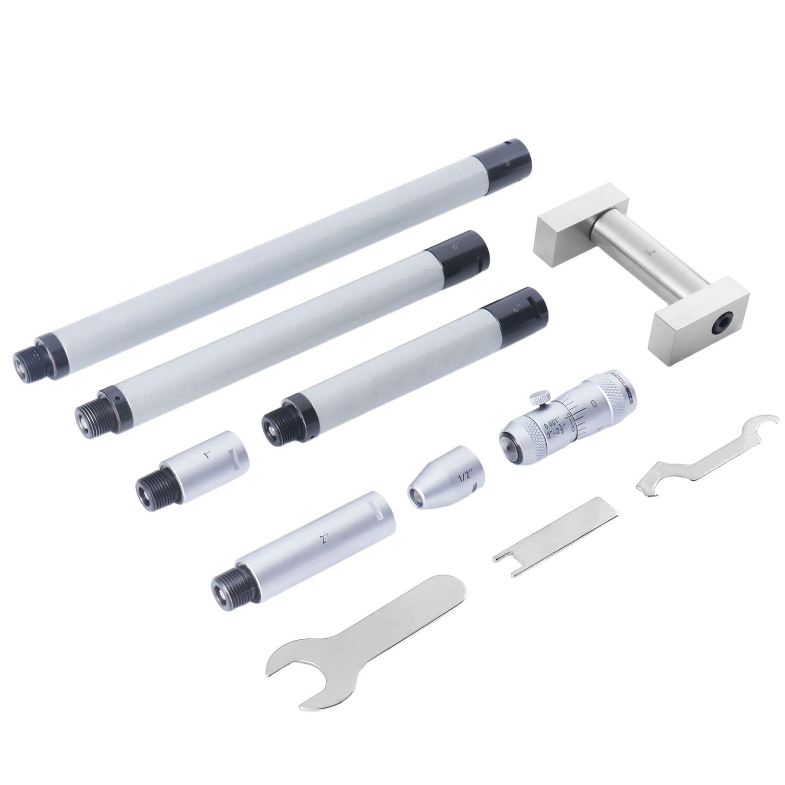 Accusize Inside Micrometer Set - 2-24 Inch Range -5
