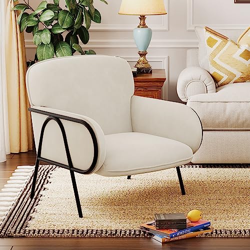 Sillón Plegable Terciopelo Beige miniatura 5