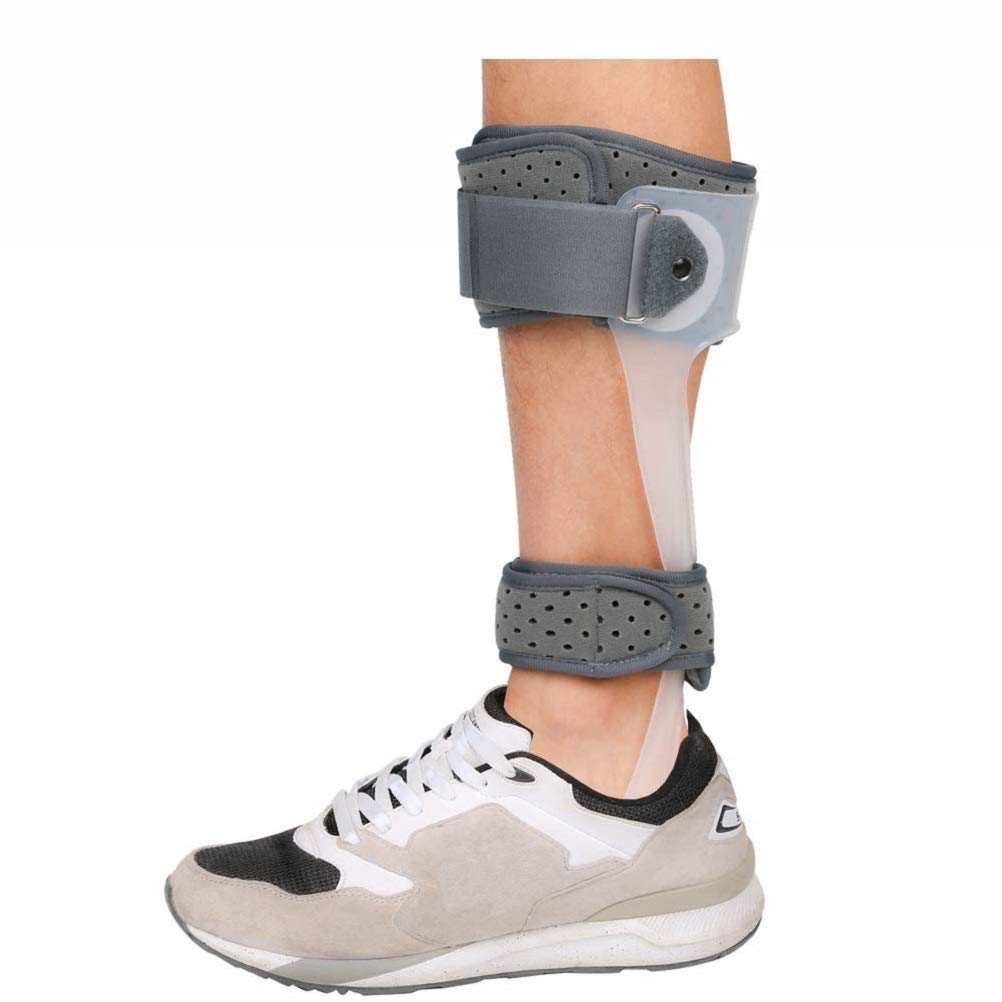 WDSOPK Foot Drop Splint, Brace Ankle Foot Orthosis Support Drop Foot Postural Correction Brace