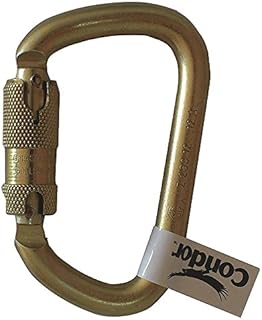 Carabiner, Steel, 4-7/16 in. L, Auto-Lock