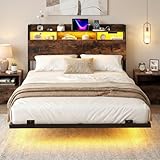 【Design Fluttuante】 Il letto fluttuante presenta gambe di supporto nascoste che creano l’illusione del letto sospeso sopra il pavimento. I supporti nascosti garantiscono stabilità pur mantenendo un aspetto pulito e lineare di un letto davvero fluttuante, diventando così un elemento centrale di grande impatto che coniuga forma e funzione.