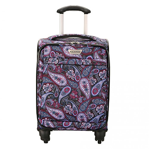 Ricardo Beverly Hills Mar Vista 2.0 17-Carry-on Spinner, Midnight Paisley