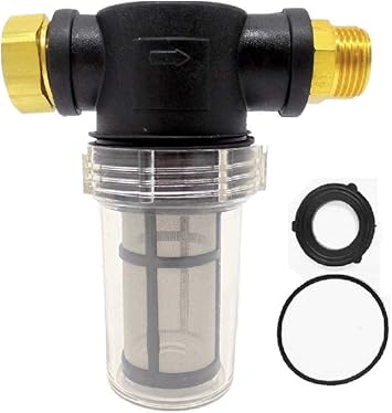 LOVHO Sediment Filter Attachment Garden Hose Pressure Washer Outdoor Gardening Inlet Water (100 M...