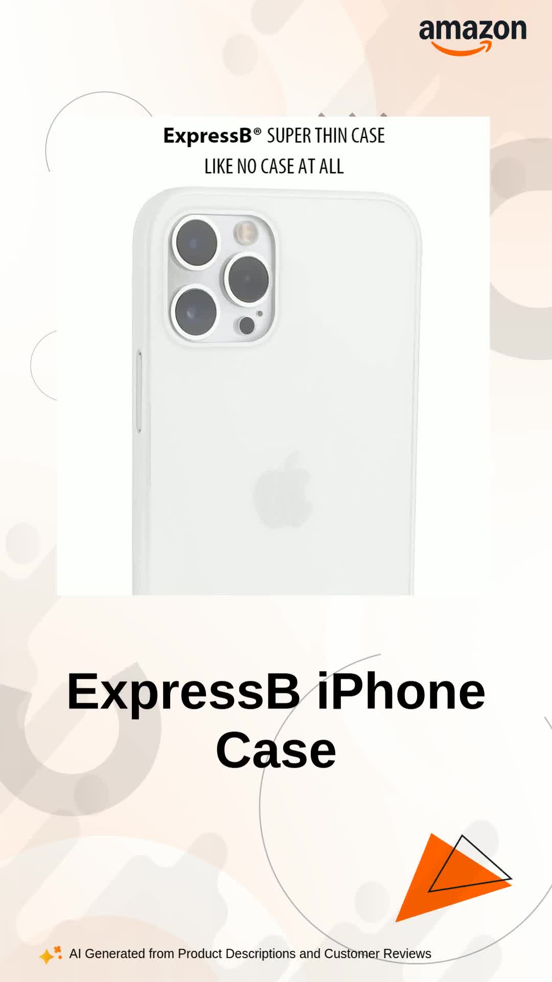 ExpressB® Ultra Thin Matte Anti Scratch Slim Fit Back Cover Case