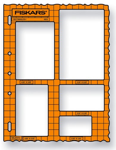Fiskars ShapeTemplate Tool, Rectangles