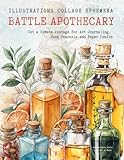  Illustrations Collage Ephemera – Battle Apothecary Cut & Create Vintage for Art Journaling, Junk Journals and Paper Crafts: 79 pages and over 400 detailed illustrations, designed in A4 format,