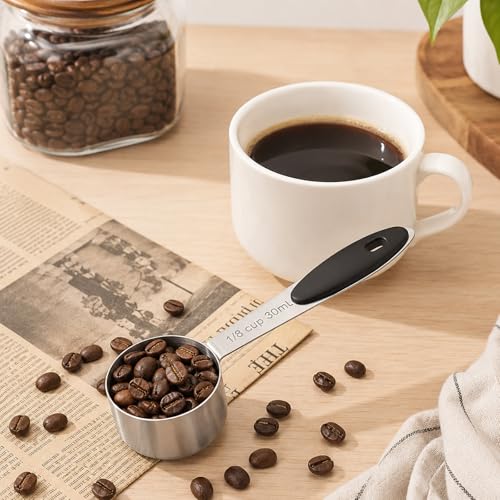 Cuchara medidora 2 cucharadas 30 ml acero inoxidable con mango miniatura 2