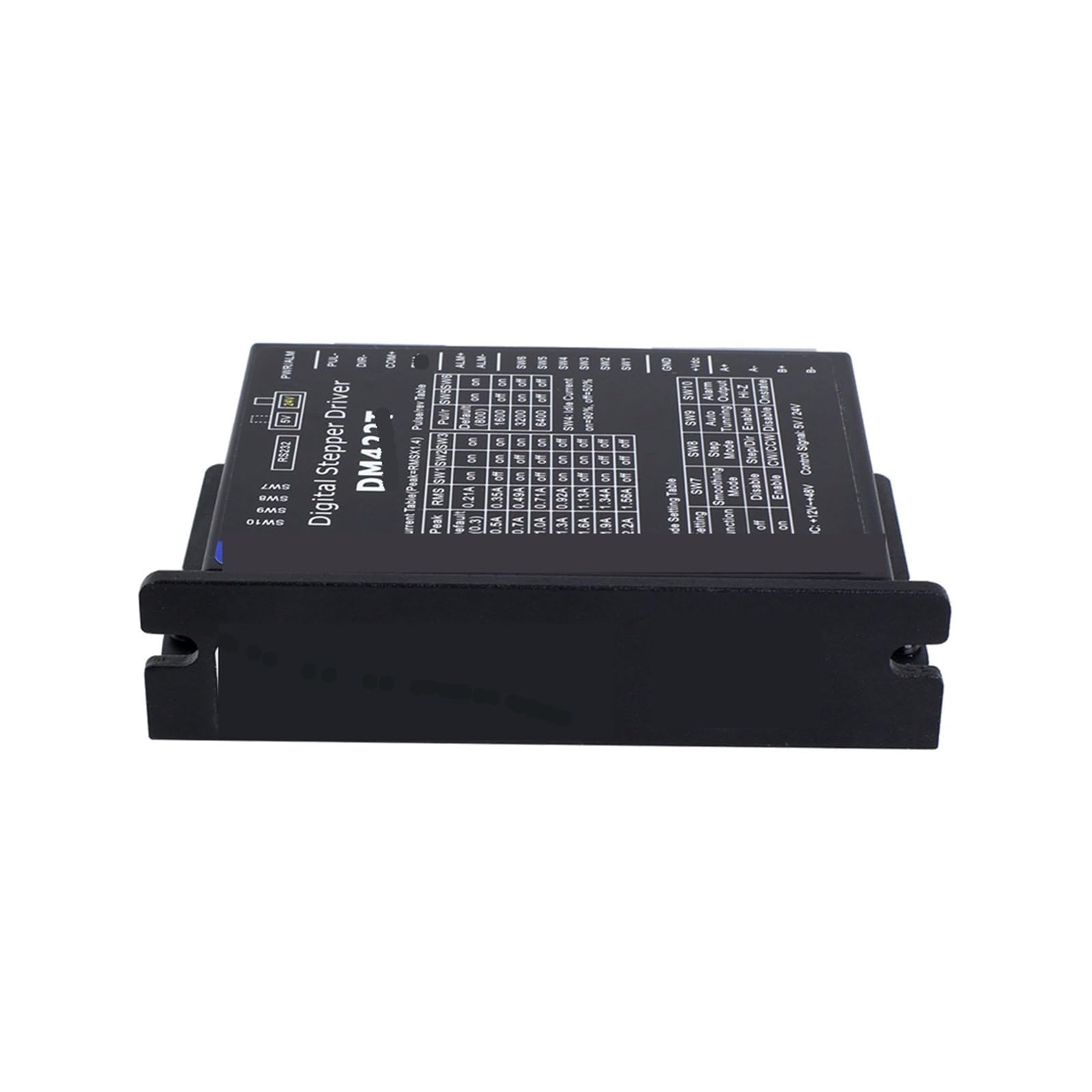 Controlador de motor paso a paso digital, DM422T 0.3-2.2A 12-50VDC for controlador de motor paso a paso Nema 11, 14, 17