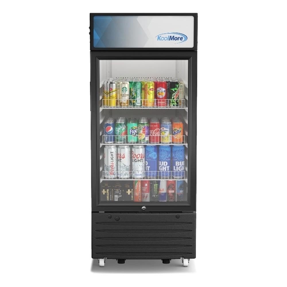 Pemberly Row PR-4753-3036429 6 cu ft Beverage Cooler Black