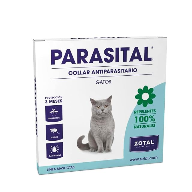 Foto 3 de 8 de Zotal PARASITAL® Pack Collar Antiparasitario Gatos + Pipeta Perros Pequeños y Gatos