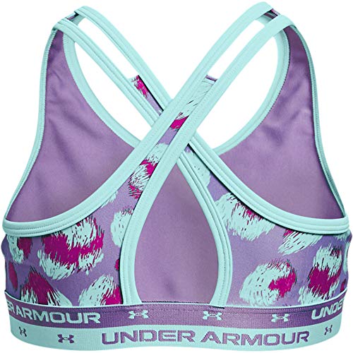 Under Armour Girls' Crossback Printed Bra2