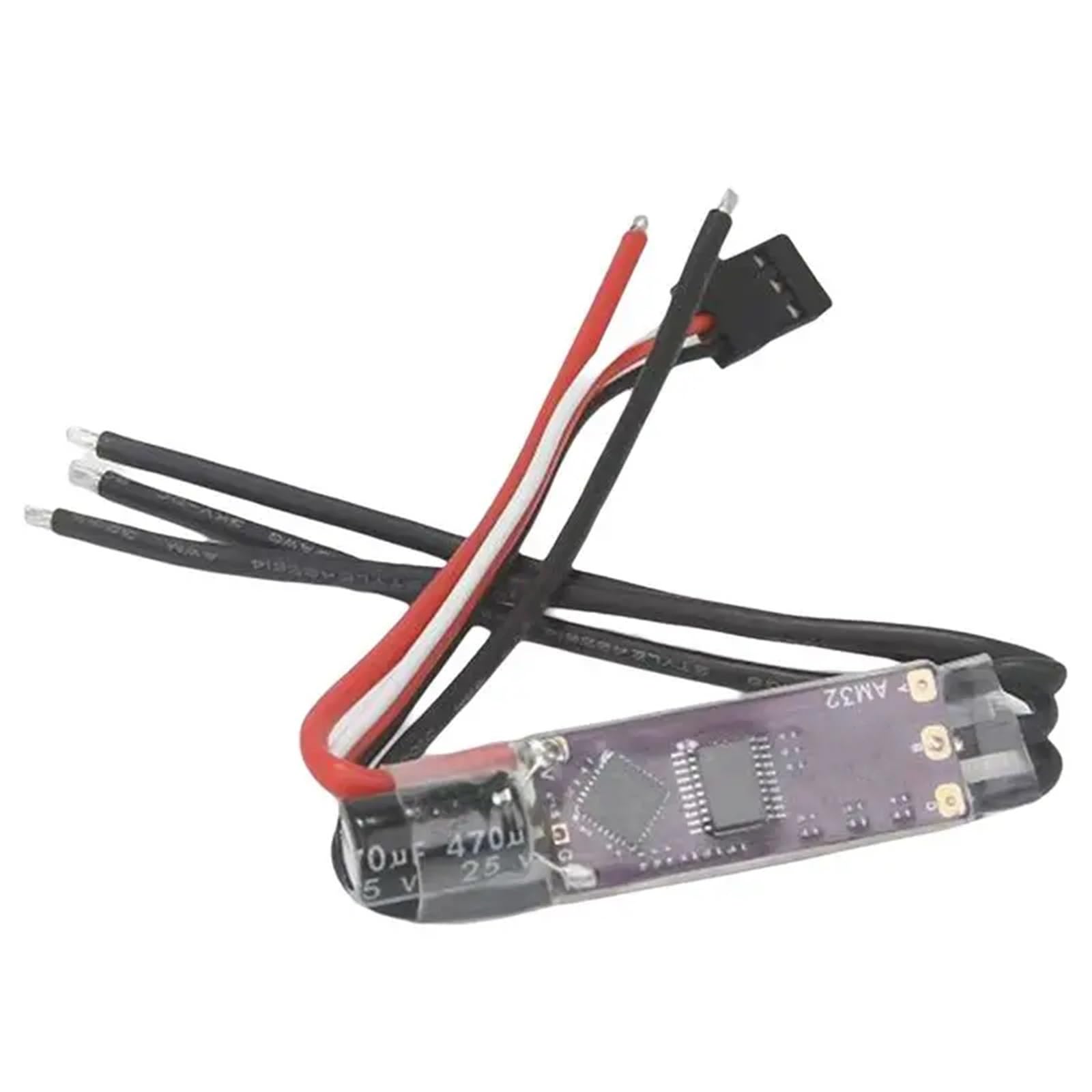 RC Componenti ESC Per Motori ESC Brushless L19 AM32 A 32 Bit 2-4S Regolatore Di Velocità 40A Potenziato Con Modulo BEC 5V2A Parti Cingolate RC Modificate