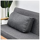 【Funda de almohada extraíble y fácil de lavar】: Almohada para marido Abra la cremallera y suelte el botón de la funda de la almohada de lectura para quitar fácilmente la funda de la cama y lavarla a máquina.
