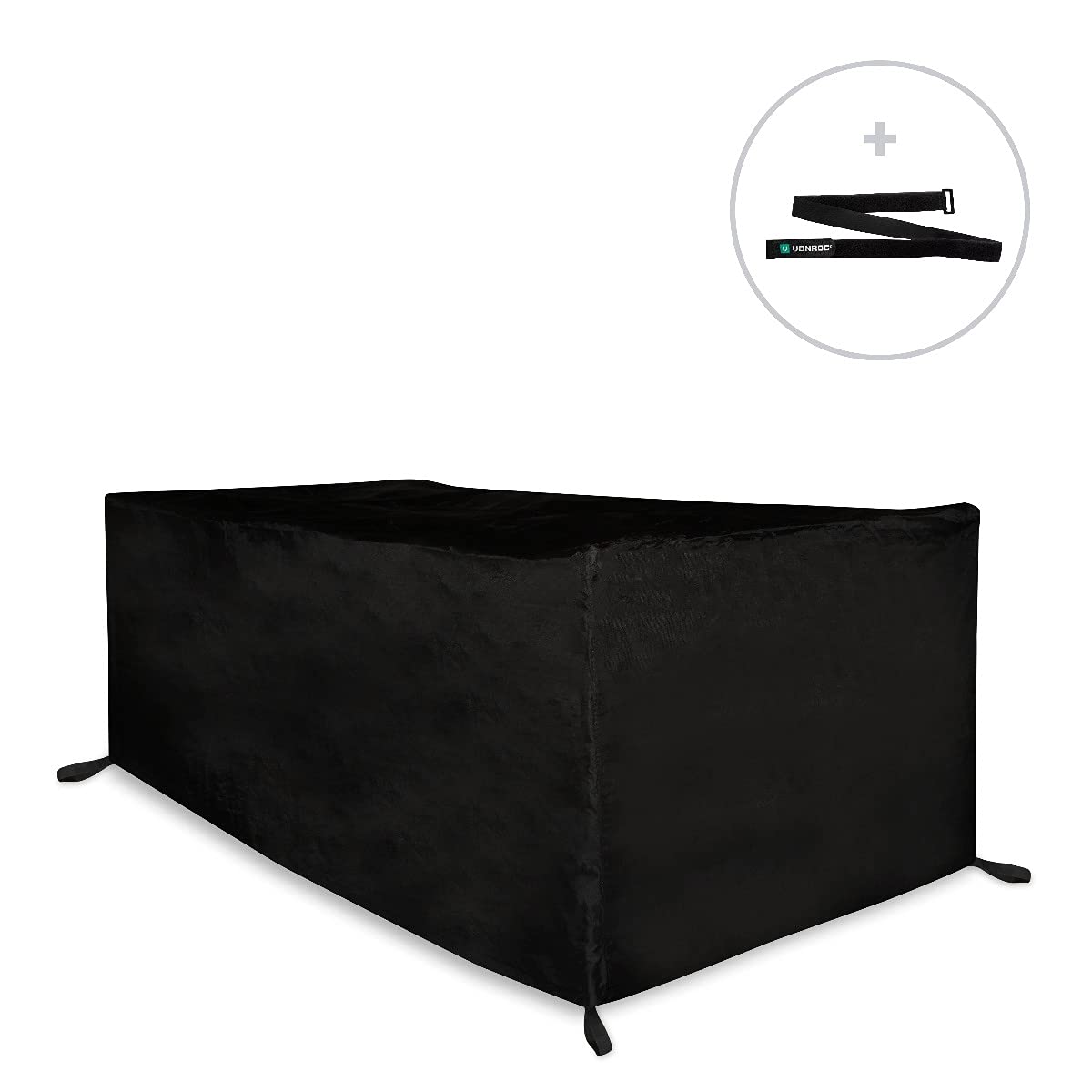 VONROC Housse de Protection pour Table de Jardin Premium – 245 x 150 x 95 cm – Housse Imperméable pour Table de Jardin – Résistante aux UV, Gel et Intempéries – Avec Fermeture Velcro