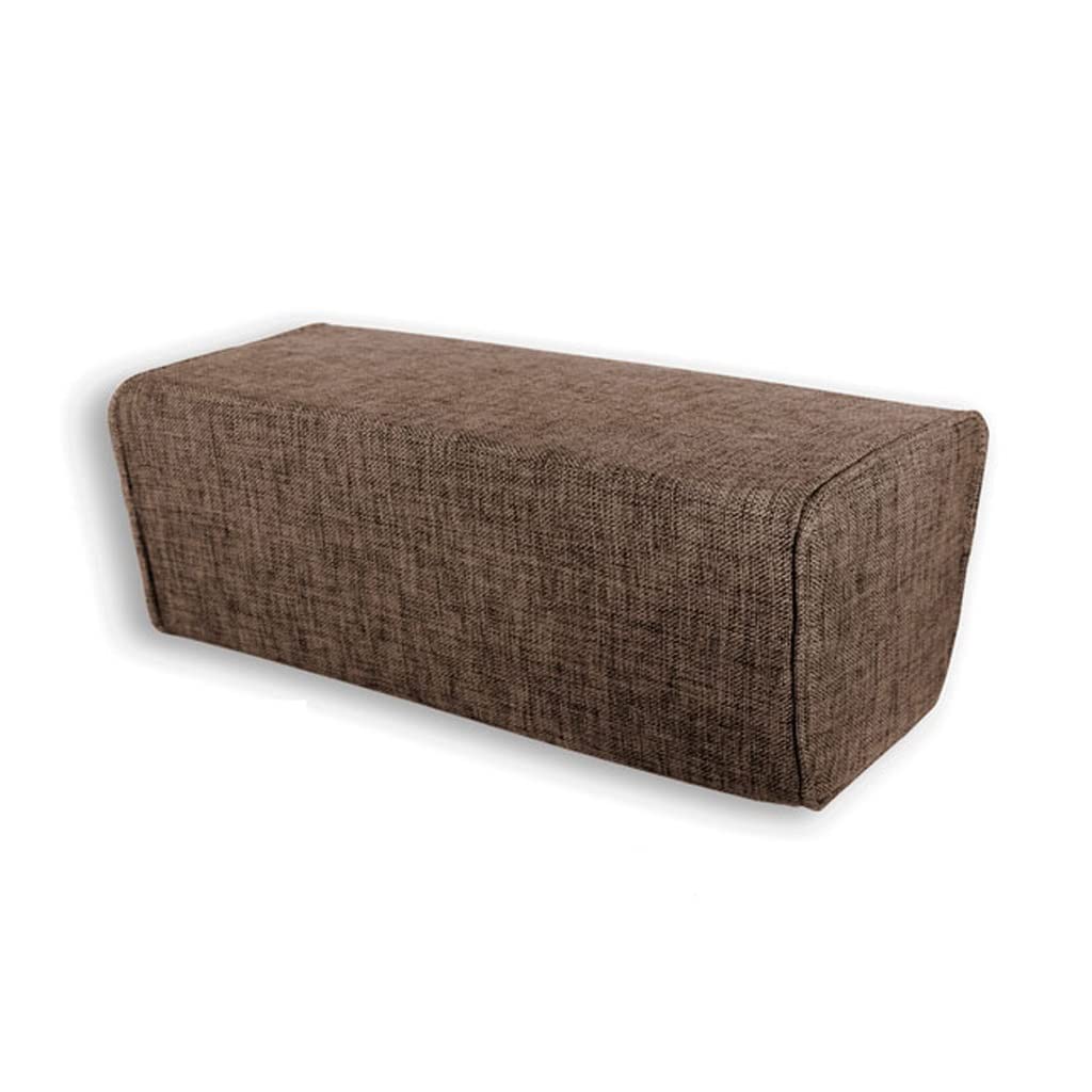 Oreiller rectangulaire 45x15cm pour un canapé en bois accueillant