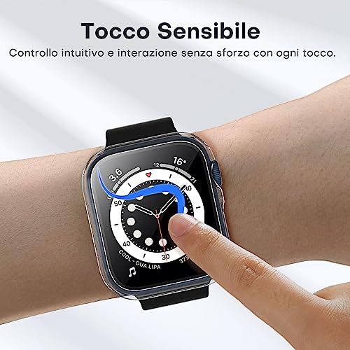 TAURI 2 Pezzi Cover Apple Watch SE/Series 6/5 /4