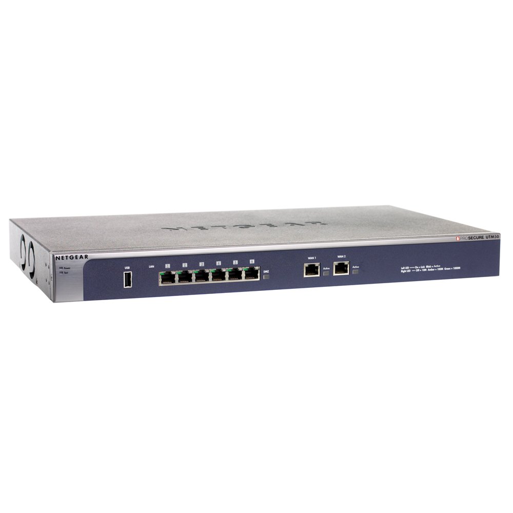 Netgear UTM50EW ProSecure TM50 Appliance with 1-year Subscritpion Bundle - Email, and Support & Maintenance Subscriptions