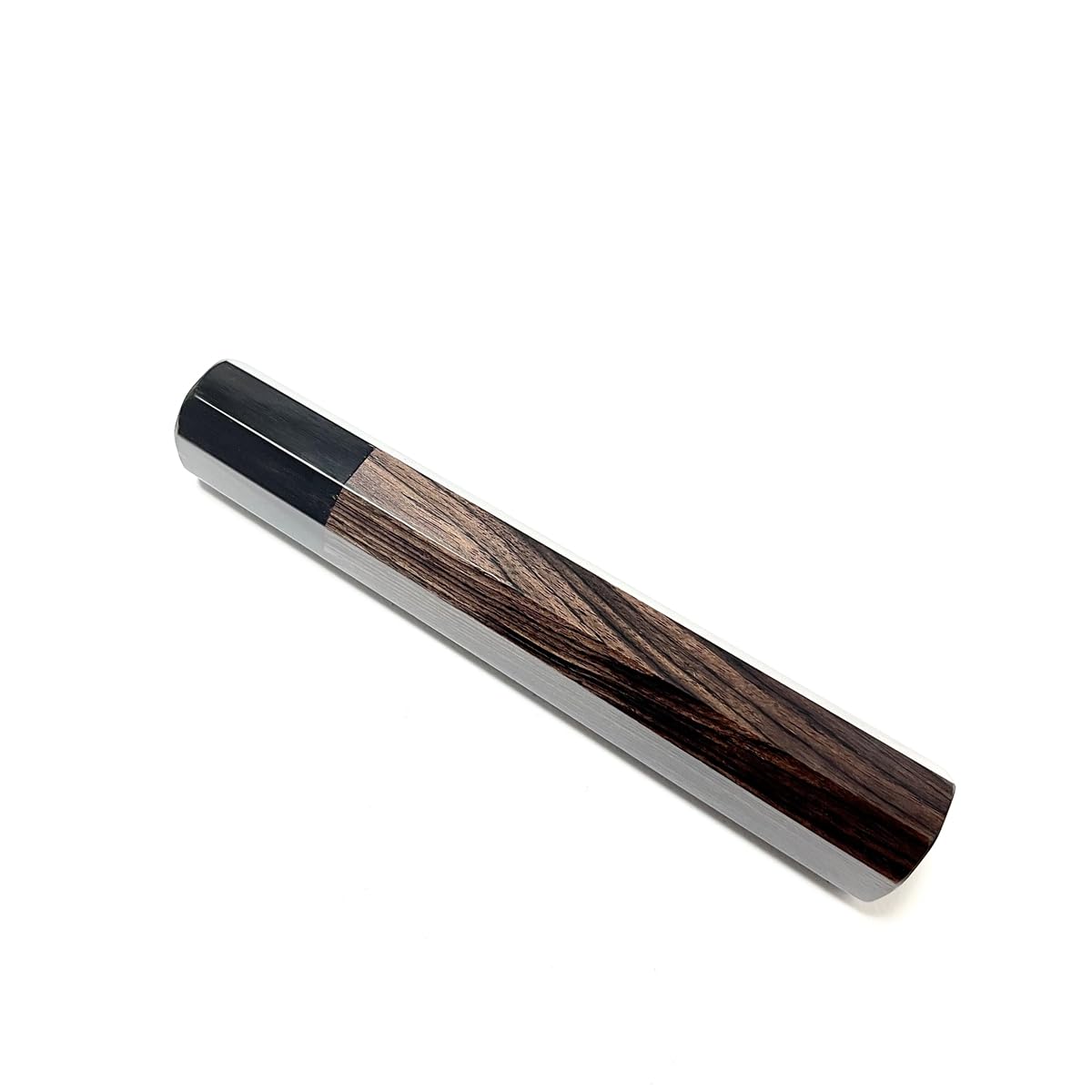 5本セット 銀巻 黒水牛角 薄刃8寸 黒檀八角柄 薄刃240 手作り 包丁の柄 5本セット 銀巻 黒水牛角 薄刃8寸 黒檀八角柄 薄刃240