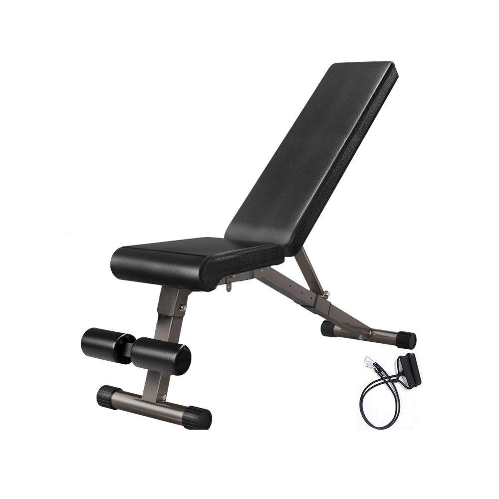 SaryEdge Weight Bench Weight Bench, Fitness Chair Folding Dumbbell Bench Home Bench Press Sit-ups Multi-Function Abdominal Muscle Flying Bird Stool Workout Bench,