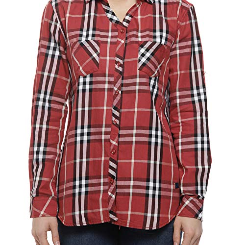 Image of PINACOLADA Women's Checkered Casual Shirt
