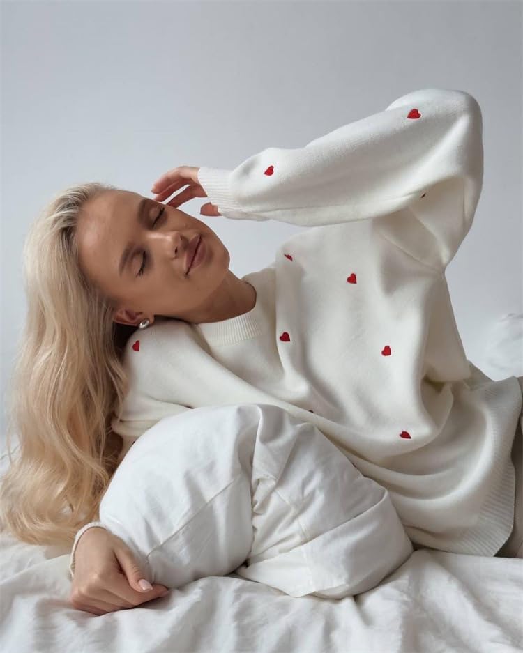 Miniatura 4 de RICHTRUE Cutecore Clothes Y2k Sweater Fall Sweaters for Women Trendy Cropped Sweater Cute Sweaters for Women