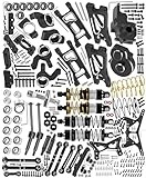 RCYouHott RC Upgrades Part for 1/24 1/28 Micro-B/Micro-T 2S 2WD,Suspension Arms/Caster Block/Steering...