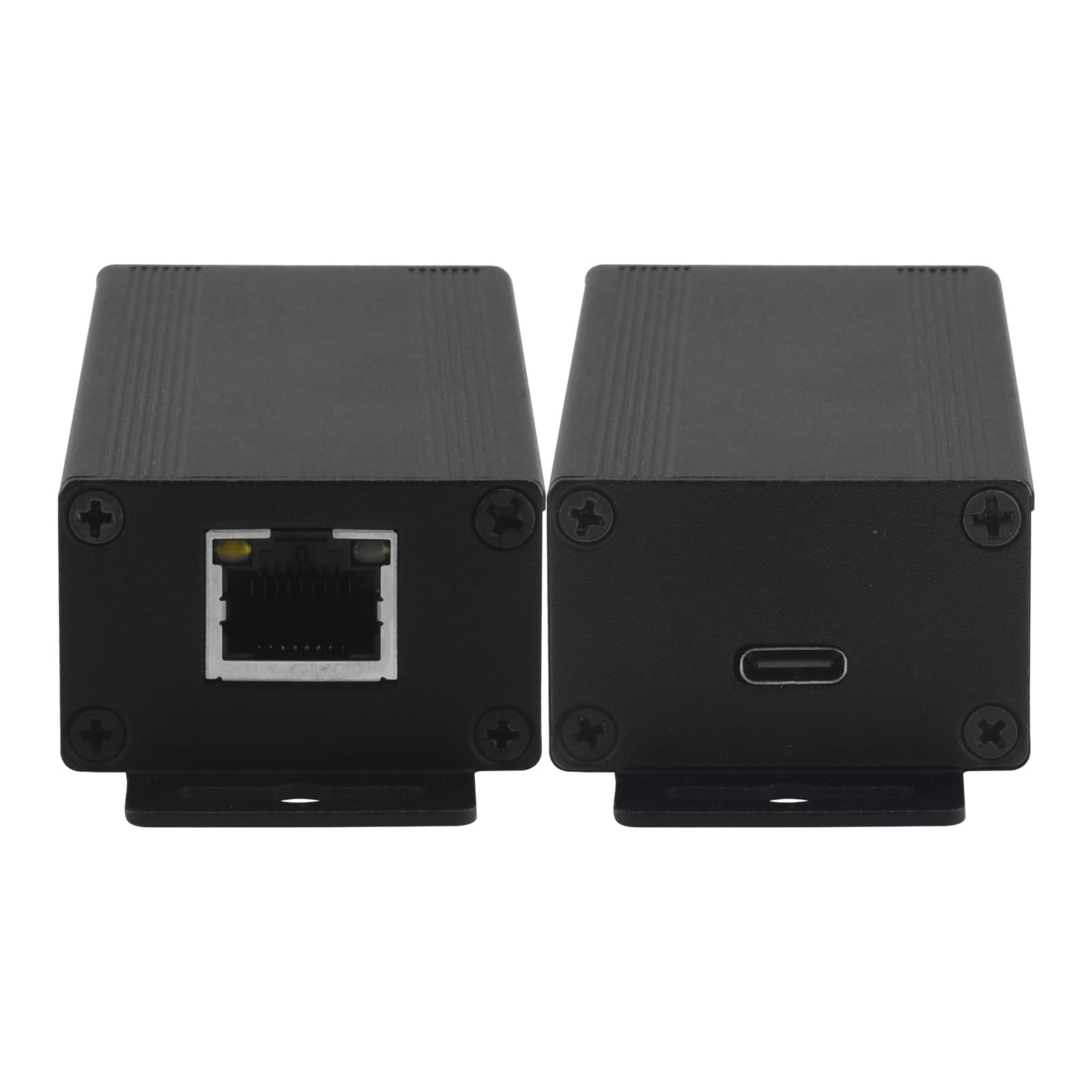 Injecteur PoE 90W USB-C,Port RJ45 Gigabit,IEEE 802.3af/at/BT | USB PD 3.1,Détection automatique,Protection OVP/OCP/SCP,Boîtier industriel
