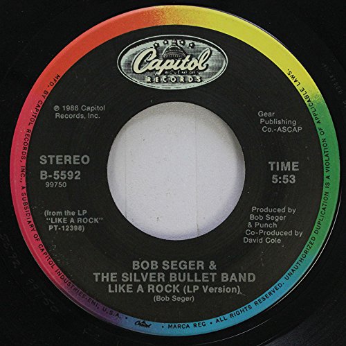 BOB SEGER & THE SILVER BULLET BAND 45 RPM LIKE