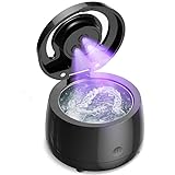 Ultraschallreiniger für Zahnspangen, Zahnbürstenköpfe - 3 Minuten Tiefenreinigung One-Touch-Bedienung