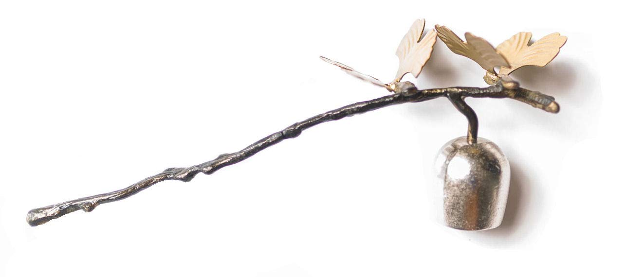 Kraken Bath Co. Butterfly & Birch Candle Snuffer, Wick Snuffer, Candle Extinguisher, Candle Accessory with Long Handle for Putting Out Flames and to Extinguish Candles (Birch - Fixed Cup)