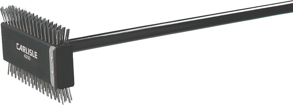 Carlisle Paddles 4029000 Grill Oven Brush, W 1-1/2 in, PK6, Black : Patio, Lawn & Garden