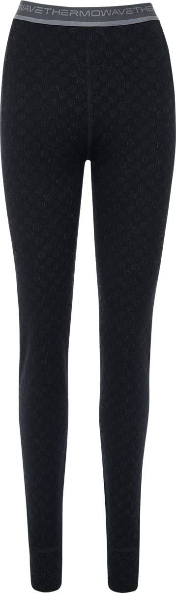 Thermowave Xtreme Pantaloni Termici Donna in Lana Merino - Leggins Termici Donna - Intimo Termico 220 gsm Morbidi e Leggeri Ampio Girovita, XS