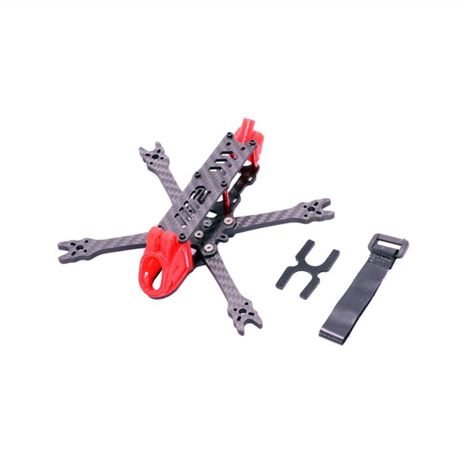 dla AlfaRC Mikro 140mm 3 cale 175mm 4 cale Zestaw ramek FPV Wsparcie dla CADDX Vista 1106 1204 1306 1408 1507 Silnik bezszczotkowy do FPV Racing Drone Quadcopter Rack Akcesoria Części
