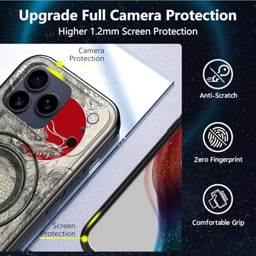 Coque iPhone 17 Pro Max avec béquille réglable et protection antichoc - 3